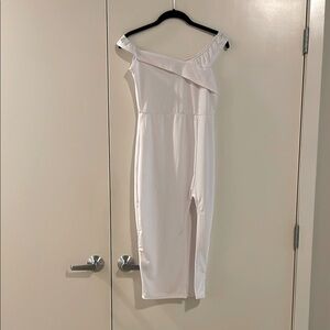 White bodycon dress size small #107